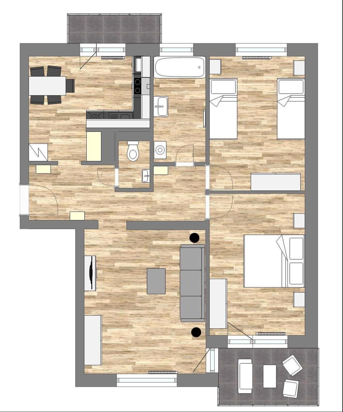 Trenčín Apartmany Zlatovska מראה חיצוני תמונה